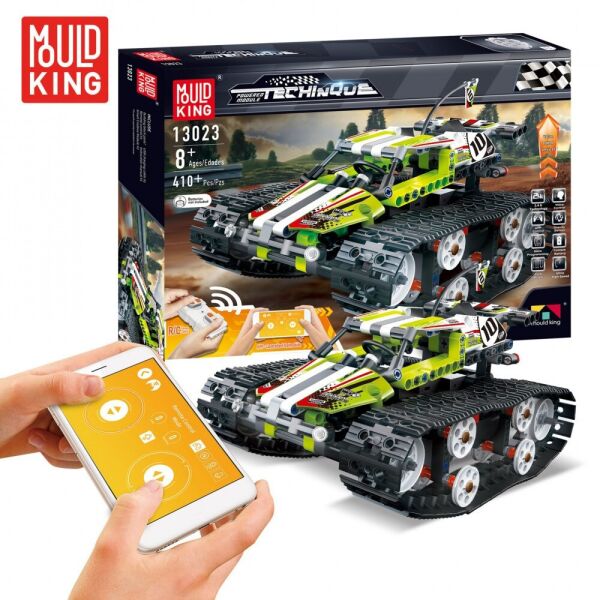 

Конструктор Mould King 13023 ТЕХНИК - Вездеход на радиоуправлении (410 дет.)