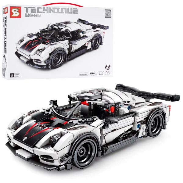 

Конструктор SENCO SY8303 ТЕХНИК - Гоночный автомобиль Koenigsegg (770 дет.)