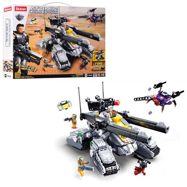 

Конструктор SLUBAN M38-B0998 АРМИЯ - Танк (939 дет.)