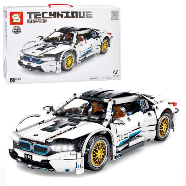 

Конструктор SENCO SY8603 ТЕХНИК - BMW i8 (1 270 дет.)