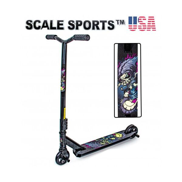 

Самокат трюковый Scale Sports Leone 110 mm USA черный + пеги 2 шт