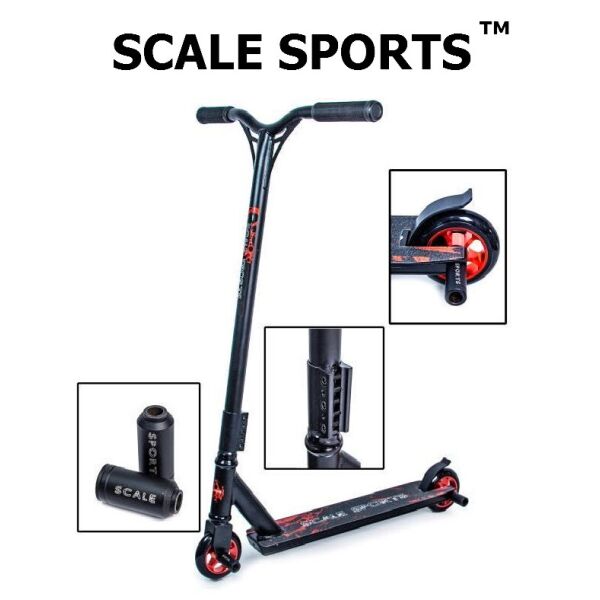 

Самокат для трюков Scale Sports Storm 100мм,HIC Черный (USA)