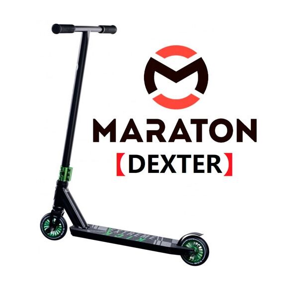 

Самокат для трюков Maraton DEXTER 110 мм,HIC Зеленый + Пеги 2 шт