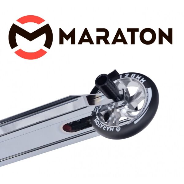 

Самокат для трюков Maraton Chilli Металлик (Хром) Колеса 120 мм,HIC