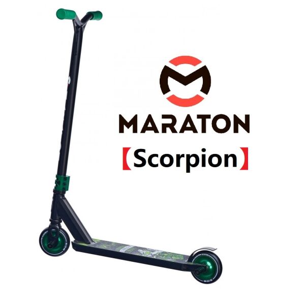 

Самокат для трюков Maraton Scorpion 110 мм,HIC (Литые колеса) Зеленый