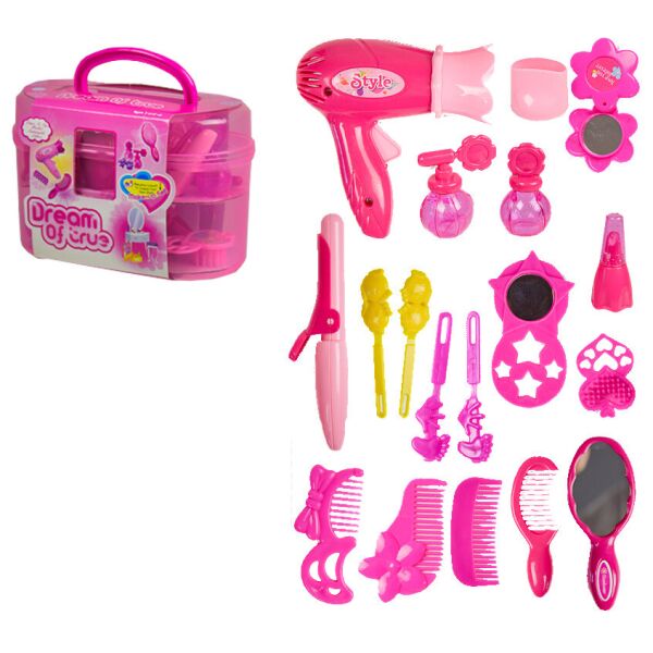 

Игровой набор "Парикмахер" A-Toys 1212AB (Красный)