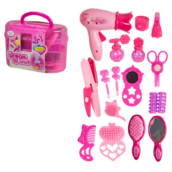 

Игровой набор "Парикмахер" A-Toys 1212AB (Розовый)