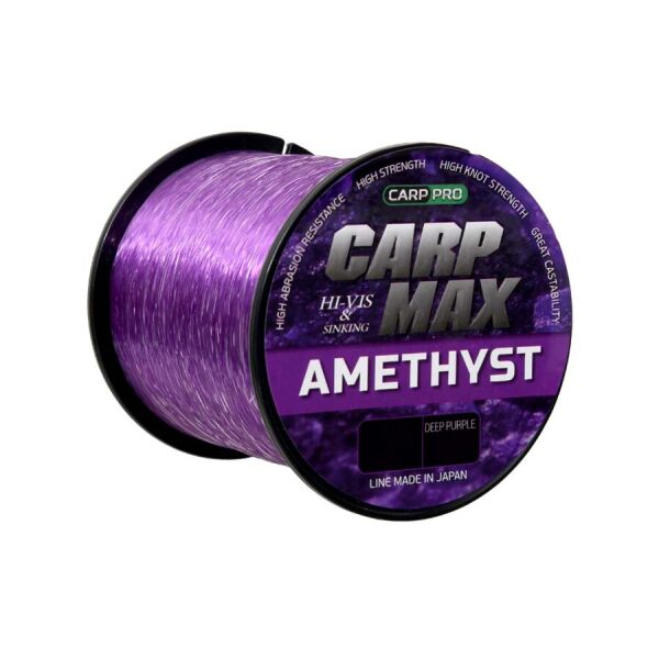 

Леска Carp Pro Carp Max Amethyst Line Deep Purple 1500м 0.28мм (CP4710-028)