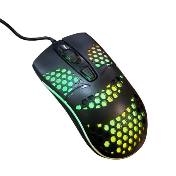 

Мышка игровая проводная GAMING LED KW-10 7816 6400dpi черная