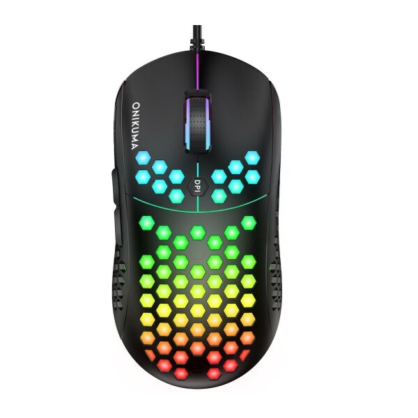 

Мышка проводная игровая ONIKUMA Gaming CW903 led черная