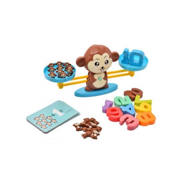 

Развивающая настольная игра Monkey balance математическая игрушка обучает счету