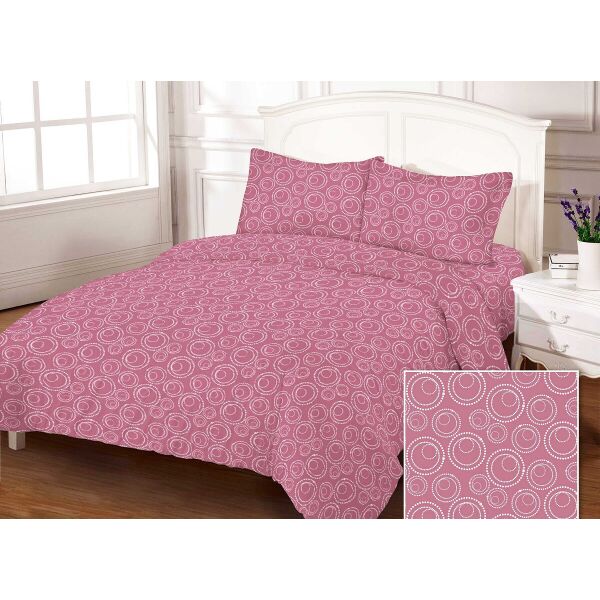 

Постельное белье Zastelli Bubble Plum бязь Gold USA двуспальный 175х210