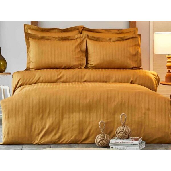

Постельное белье Karaca Home. Сатин Charm bold hardal-Евро