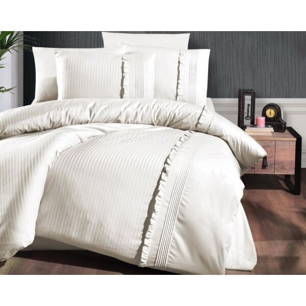 

Постельное белье First Choice. Ranforce Deluxe Sweetness Cream-Евро