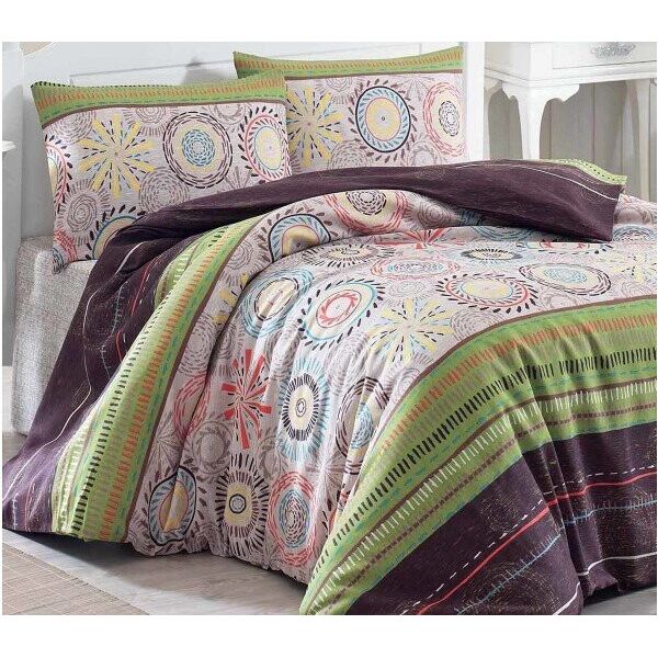 

Постельное белье Eponj Home. Aries Yeşil-Евро