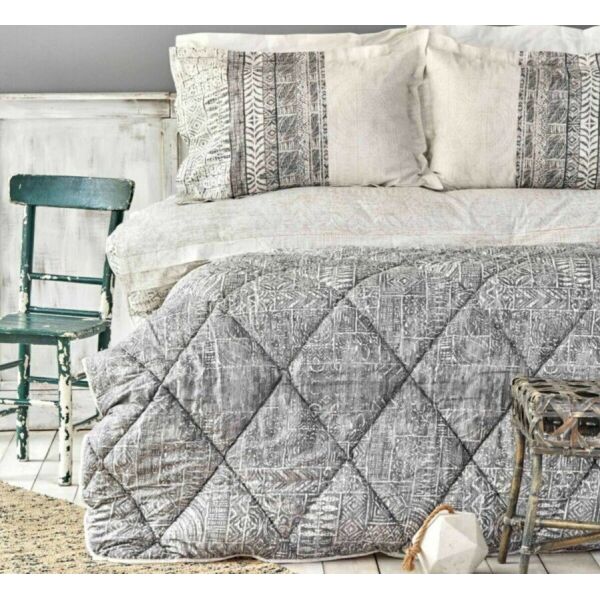

Постельное белье с одеялом Karaca Home. Marea gri-Евро