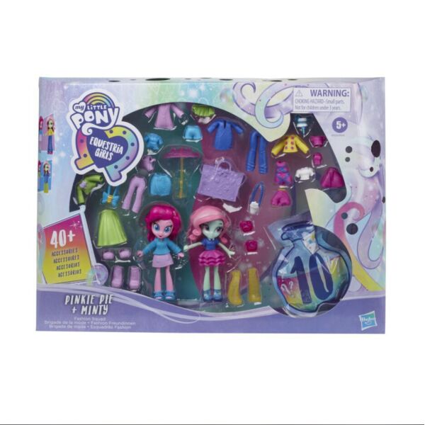 

Пони из Эквестрии Пинки Пай и Минти 42 аксессуара My Little Pony Pinkie Pie and Minty Hasbro E9255