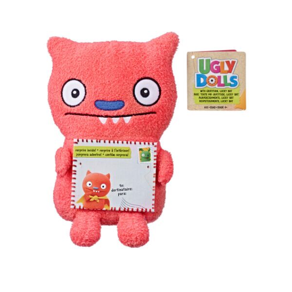 

Плюшевая игрушка Лаки Бет с конвертом UglyDolls Lucky Bat Hasbro E4557