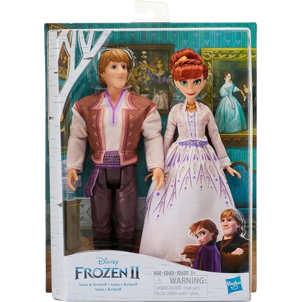 

Набор Кукол Анна и Кристофф из Холодного Сердца 2 Frozen 2 Disney Frozen Anna Kristoff Fashion Dolls Hasbro E5502