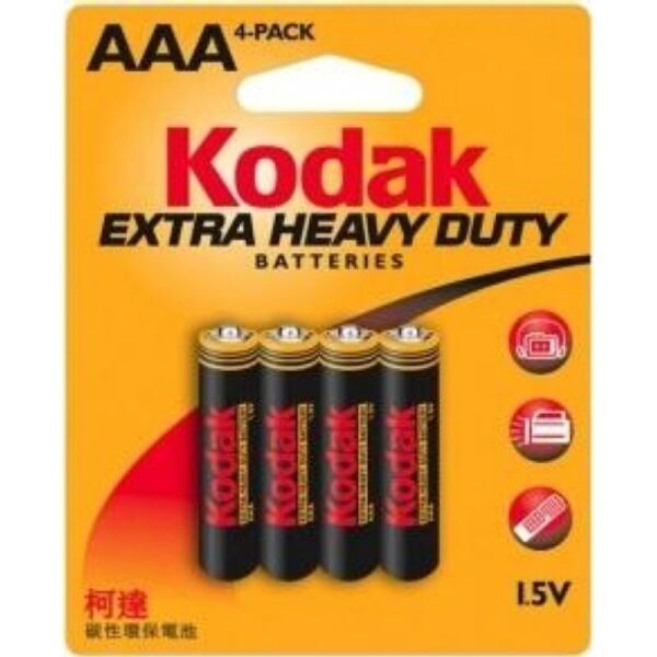 

Батарейки KODAK AAA HEAVY DUTY