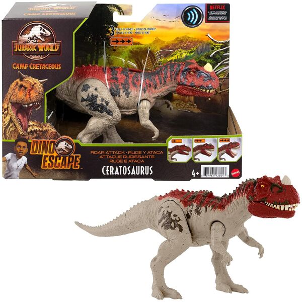 

Динозавр Цератозавр Мир Юрского Периода Jurassic World Cretaceous Mattel GWD07