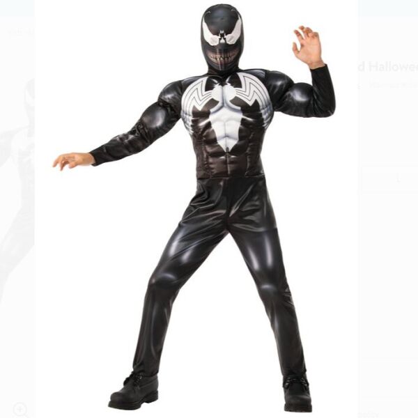

Детский костюм Веном 4-6 лет с маской Marvel Venom Costume Rubie s 702274-2