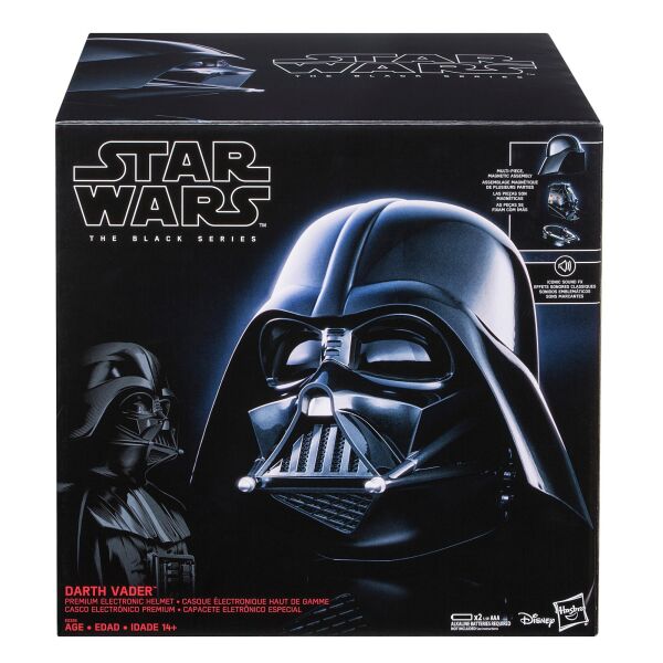 

Шлем Дарта Вейдера Электронный Премиум Star Wars Darth Vader Premium Electronic Helmet Hasbro E0328