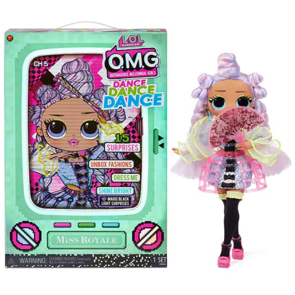 

Кукла Мисс Роял ЛОЛ ОМГ Денс LOL Surprise Miss Royale Dance MGA 572978