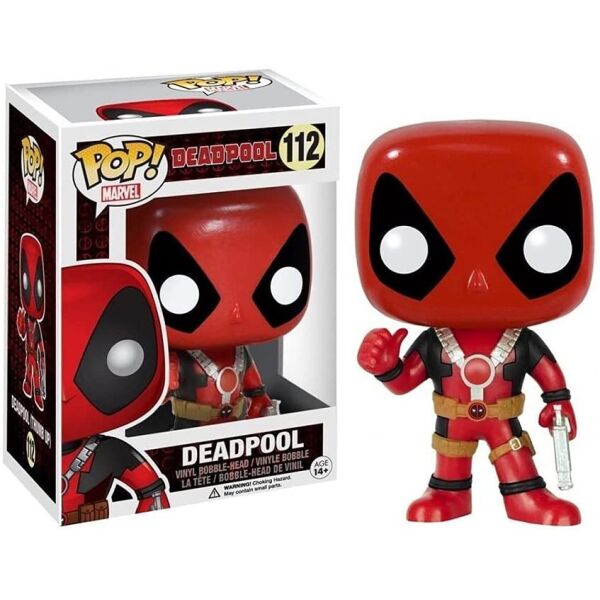 

Фигурка Дедпула с Пальцами Вверх Фанко №112 Marvel: Deadpool Thumbs Up Funko Pop 7487