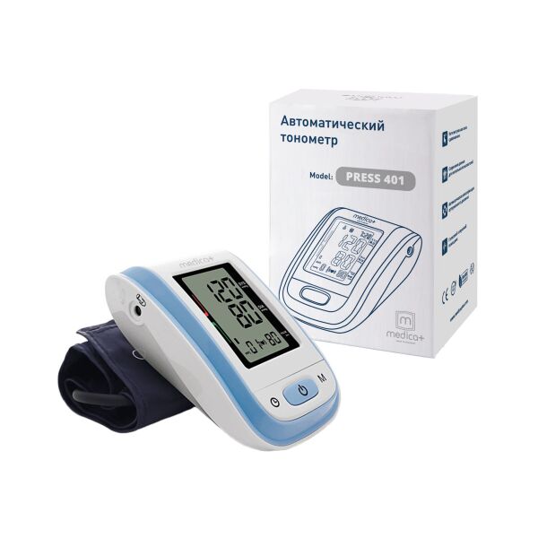 

Автоматический тонометр Medica+ Press 401 blue с манжетой (Япония)