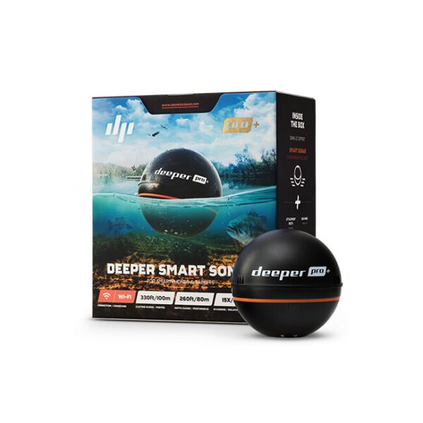 

Эхолот Deeper PRO+WiFi+GPS