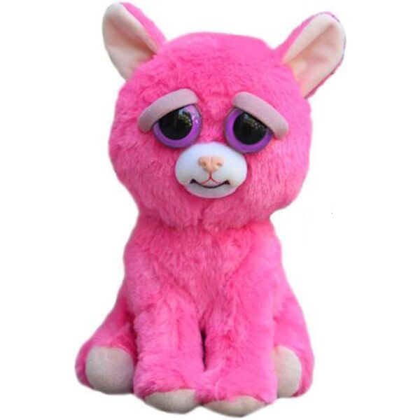 

Интерактивная игрушка Feisty Pets Добрые Злые зверюшки Розовая Кошка 20 см