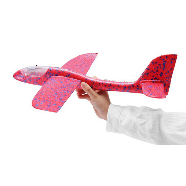 

Планер метательный SUNROZ Ручной метательный планер с подсветкой 480 мм LED Красный (1656)
