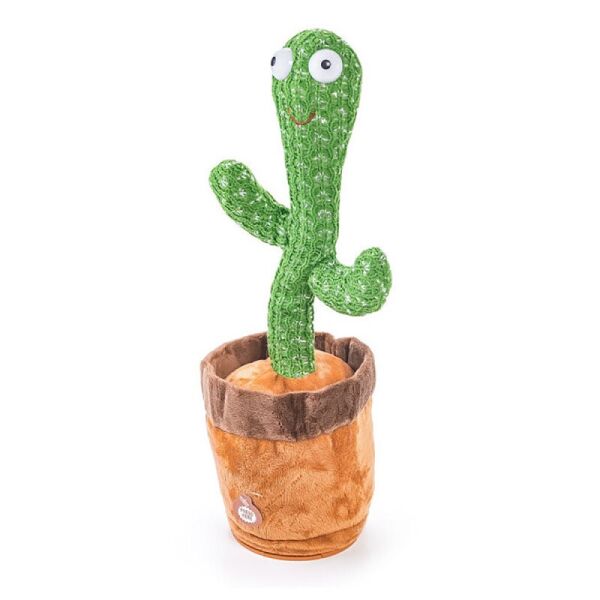 

Игрушка танцующий кактус Dancing Cactus 7450 поющий 120 песен с подсветкой зеленая