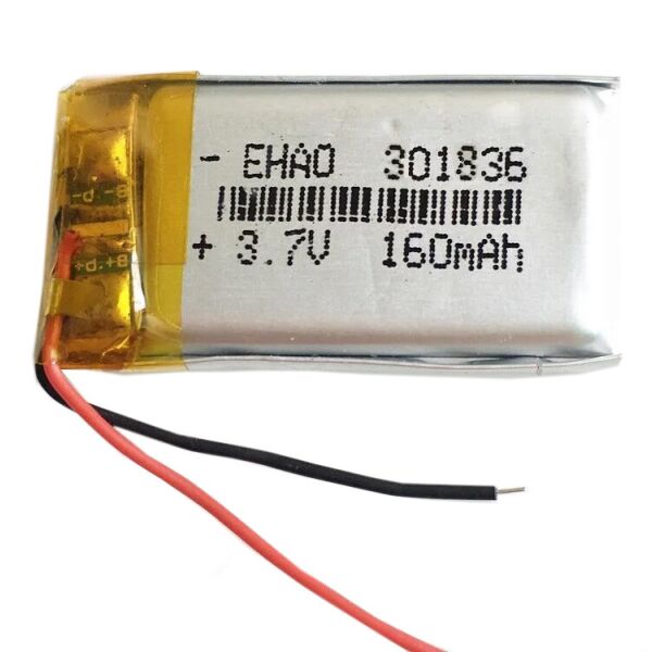 

Аккумулятор 301836 Li-Pol для MP3 плеера GPS Видеорегистратора Серебристый 160mah 3.7V 1 штука (0911214218)
