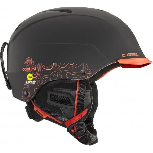 

Шлем горнолыжный Cebe 59-61 Contest Visor Ult MPS-Blk Orng