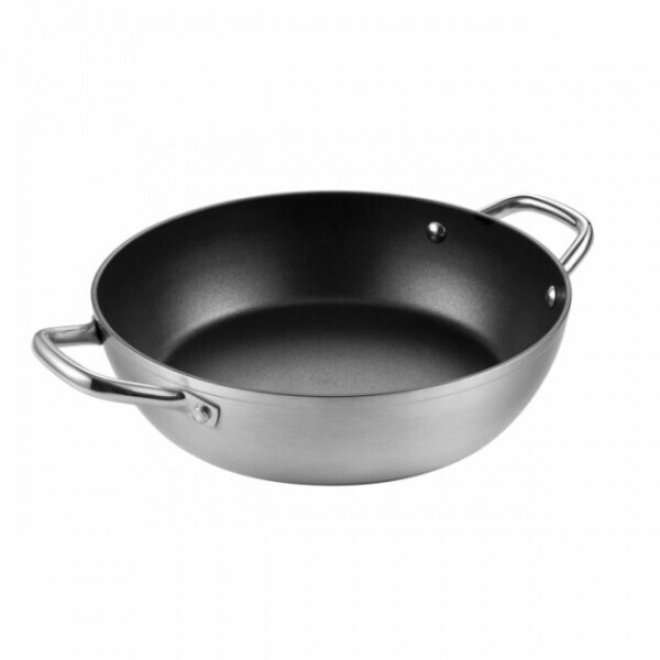 

Глубокая сковорода GrandCHEF 30 см, 2 ручки 606860