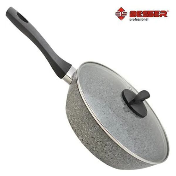 

Besser Professional покрытие Granite стеклянная крышка D24см MMS-10331
