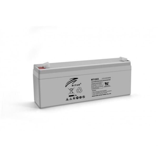 

Аккумуляторная батарея Ritar 12V 2.3AH Gray Case (RT1223/02970) AGM