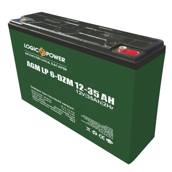 

Аккумуляторная батарея LogicPower LP 6-DZM-35, AGM свинцово-кислотный
