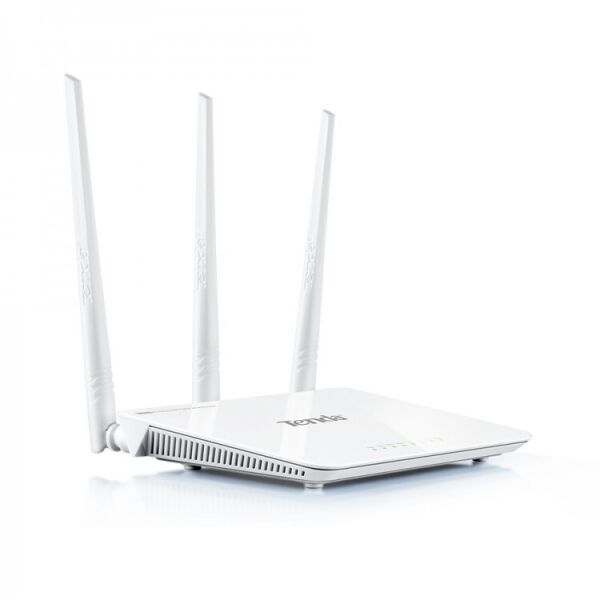 

Беспроводной маршрутизатор Tenda F3 (N300, 1*Wan, 3*Lan, 3 антенны по 5дБи)