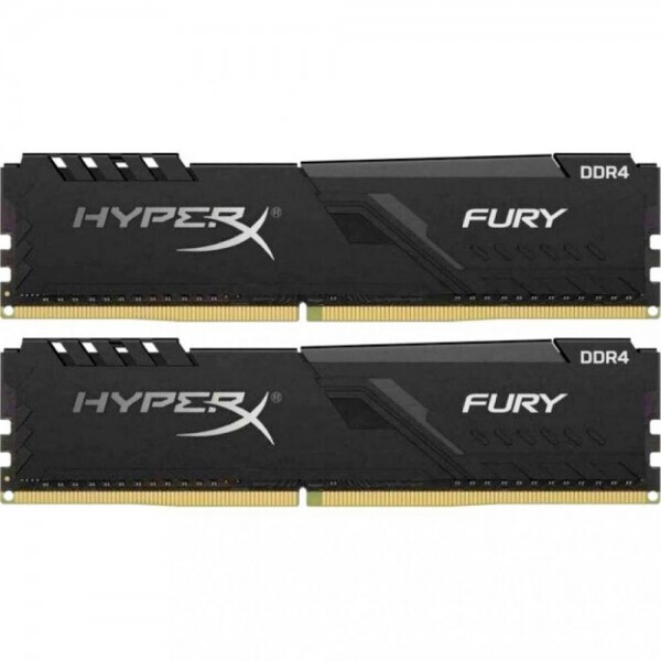 

HyperX 8 GB (2x4GB) DDR4 3000 MHz Fury Black (HX430C15FB3K2/8)