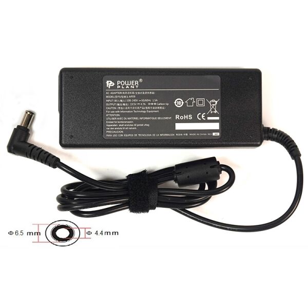 

Блок питания PowerPlant для ноутбука Sony 220V, 19.5V 92W 4.74A, 6.5х4.4мм (SO92G6544)