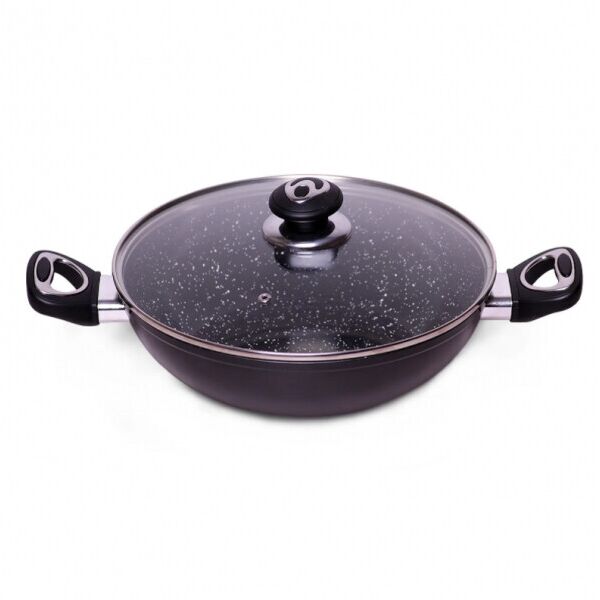 

Вок Kamille 28см из литого алюминия с керамическим покрытием quot;мраморquot; KM-4258MR