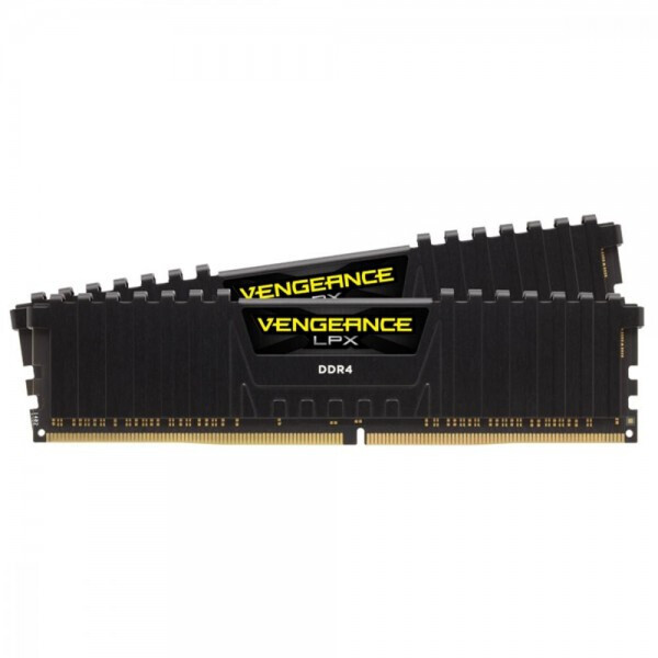 

CORSAIR VENGEANCE® LPX 16GB (2 x 8GB) DDR4 DRAM 3200MHz C16 MEMORY KIT BLACK (CMK16GX4M2B3200C16)