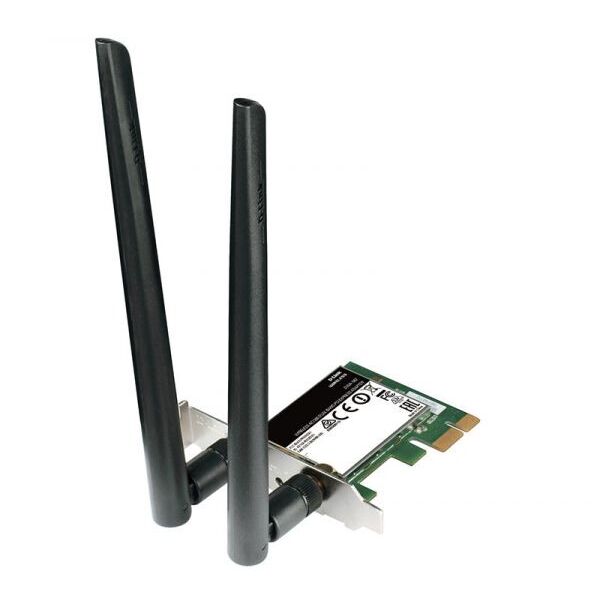 

Беспроводной адаптер D-Link DWA-582 (AC1200, 2 антенны, PCI-E)