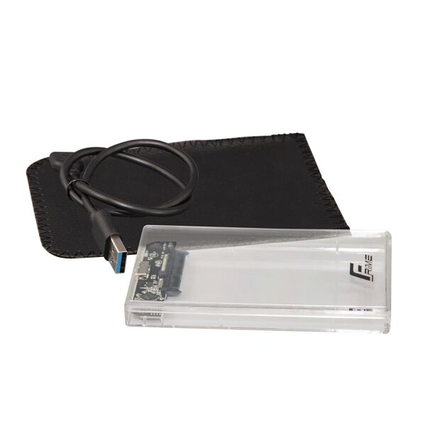 

Внешний карман Frime SATA HDD/SSD 2.5", USB 3.0, Plastic, Clear (FHE80.25U30)