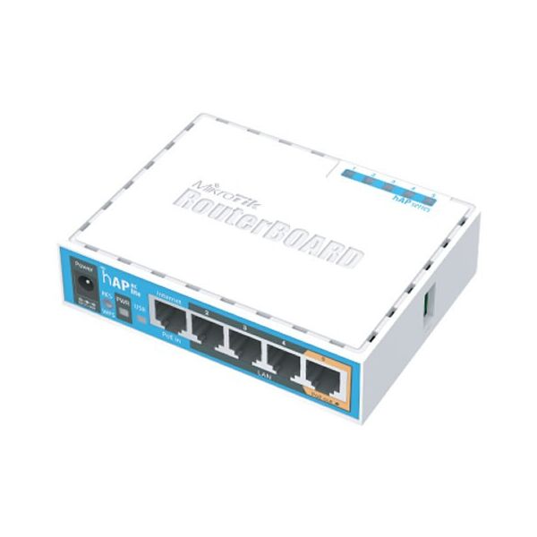 

Беспроводной маршрутизатор Mikrotik hAP AC Lite RB952UI-5AC2ND (AC, 650MHz/64Mb, 5xFE, 2 dBi)