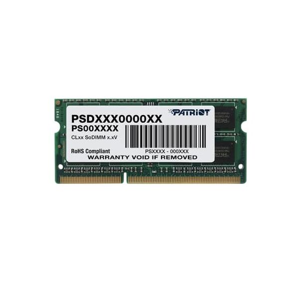 

SO-DIMM 4GB/1600 DDR3 1.35В Patriot Signature Line (PSD34G1600L2S)