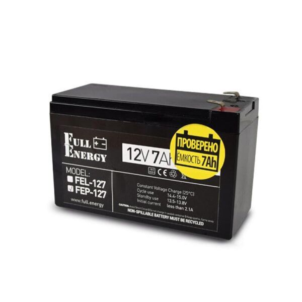 

Аккумуляторная батарея Full Energy FEP-127 12V 7AH (FEP-127) AGM